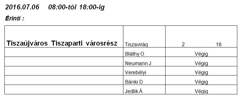 Áramszünet